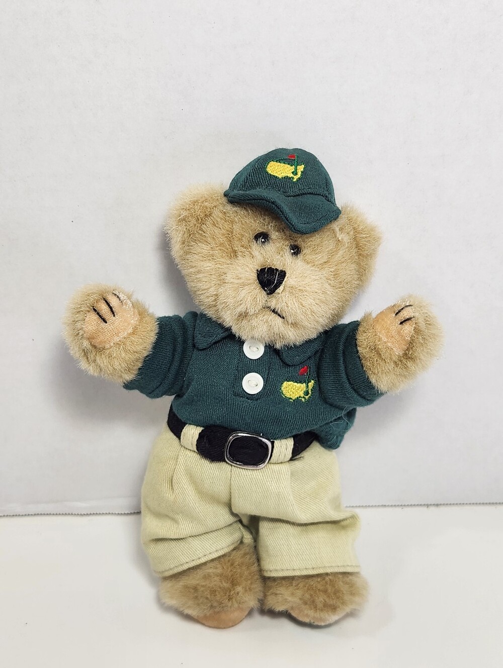 Masters 2004 Masters Collectible Golf Plush Teddy Bear Souvenir Green Shirt